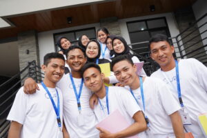 ONODERA USER RUN 現地校の学生の様子